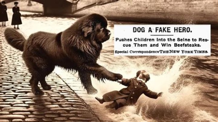 Dog a Fake Hero: Story of a Dog That Pushed Kids into a River to Get Steaks