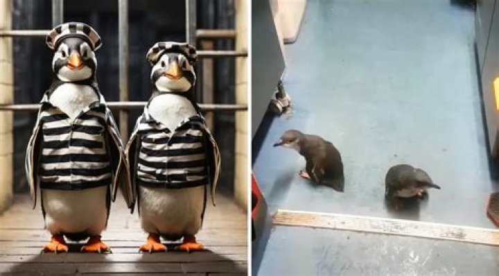 Two Penguin Perpetrators Get Arrested after Breaking into Sushi Stand Twice